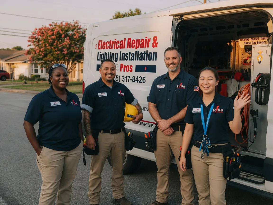 Licensed Electrician company in Sondheimer, LA